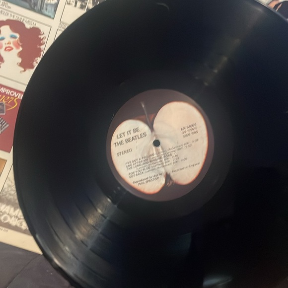 Let It Be THE BEATLES vinyl album - Picture 6 of 15